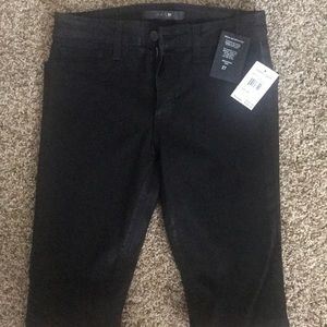 Joe’s Jeans The Skinny black coated jeans